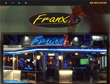 Tablet Screenshot of franxbar.com